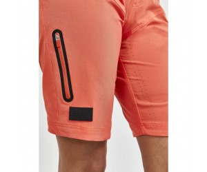 Шорты Craft ADV Offroad XT Shorts with Pad Woman orange 